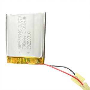 552834 780mah 3.87v batteria al litio ricaricabile utilizzato per il braccialetto intelligente orologio <span class=keywords><strong>Dog</strong></span> Trainer fanale posteriore - Product Image 2