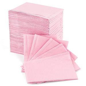 Forniture mediche biodegradabili monouso prodotti dentali rosa bavaglino dentale per il tatuaggio di bellezza fornitura - Product Image 5