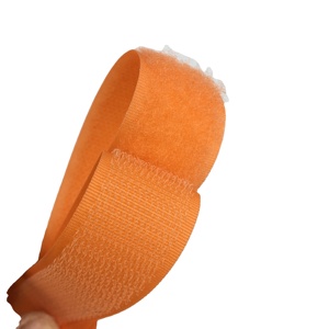 Strong Self <b>Adhesive</b> Fabric <b>Hook</b> and Loop Sew on <b>Hook</b> Loop Fastener Tape Garments Soft Nylon Polyester <b>Hook</b> and Loop Tape - Product Image 1
