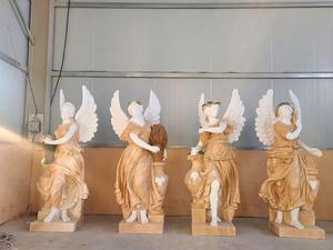 手彫りの大理石像女の子等身大大理石像セクシー女の子ヌード女性像工場卸売 - Product Image 3