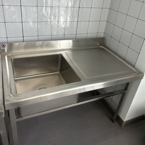 อ่างล้างมือสแตนเลสสำหรับโรงแรมหรือร้านอาหาร - Product Image 4