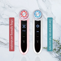 Masseur facial portatif pour usage domestique, équipement de beauté, appareil de lifting du visage avec ABS et acier inoxydable