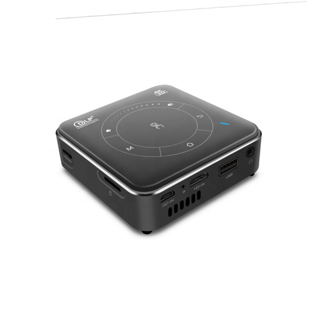 Touyinger D021 Android 9.0 HD 4K 3D Portable Projectors WIFI 5G Mobile Video DLP Laser Mini Projector Pocket 4K