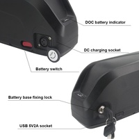 Batterie Bafang de vélo électrique de qualité supérieure 48v 52V 36V 15AH 20AH 25AH pour cellule A Grade SAMSUNG50G 21700