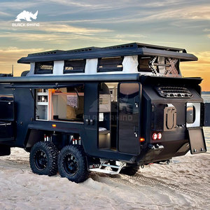 New Custom Úc tiêu chuẩn lớn Pop Up Caravan off road RV cắm trại du lịch Trailer wohnwagen 22ft Caravan cắm trại với nhà vệ sinh - Product Image 1