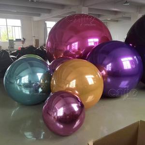 2025 <span class=keywords><strong>Boule</strong></span> de miroir gonflable suspendue <span class=keywords><strong>boule</strong></span> décorative scellée or/argent grande <span class=keywords><strong>boule</strong></span> <span class=keywords><strong>lumineuse</strong></span> - Product Image 3
