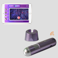 Analizzatore Capillare Digitale AI Smart Wireless WIFI 50X-200X per Saloni e Cliniche - Macchina per il Trattamento della Caduta dei Capelli