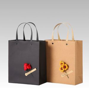 Bolsa de Compras de Papel Kraft Ecológico de Alta Calidad para Joyería, Cosméticos y Ropa, Personalizable con Logotipo Impreso y Asas Retorcidas - Product Image 4