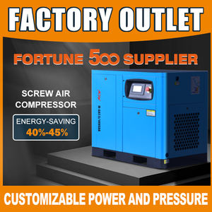 2024 бестселлер, 7,5/15/22 кВт, винтовой воздушный компрессор с меньшей частотой вращения масла для промышленного использования, компрессор воздуха - Product Image 3