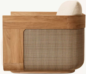 Moderne Luxe Modulaire Lounge Patio Set Buiten Teak Sofa Met Rotan Drie Zits Tuinmeubelen Design Hoek Sectional - Product Image 3