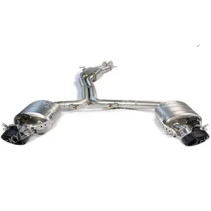 Exhaust catback 2014 Audi RS5 4.2 with valve exhaust parts system