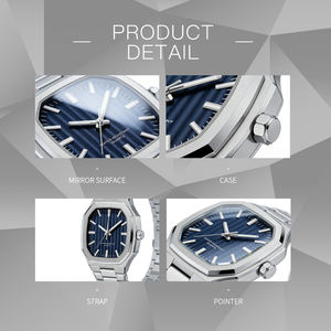 <span class=keywords><strong>Destockage</strong></span> Montres à Quartz Homme avec Impression <span class=keywords><strong>de</strong></span> Logo Original Personnalisé – Reloj Para Hombre - Product Image 3