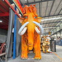 Modèles d'animaux animatroniques électriques réalistes pour parcs d'attractions