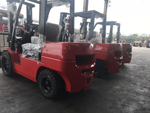 항차 XF 시리즈 CPCD40 디젤 지게차 4톤 지형 산업용 창고 건설 야외 화물 운반 장비 CE - Product Image 2