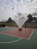 Machine de tir au basket-ball automatique, machine de retour de ballon pour l'entraînement sportif, équipement d'entraînement au basket-ball