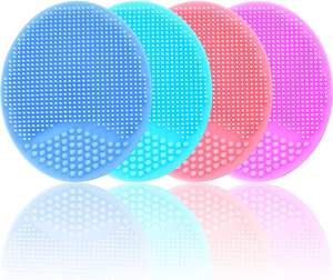 Yeniden silikon bebek banyo vücut duş masaj yumuşak fırça ve tarak sünger yüz saç yıkama fırçası bebek çocuklar için - Product Image 1