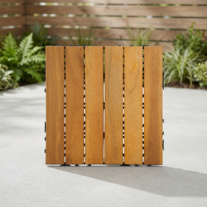 Carrelage de sol extérieur pour balcon GWV-6060VN, texture bois massif, carré, antidérapant et antibactérien, design classique moderne du Vietnam pour la décoration - Product Image 1