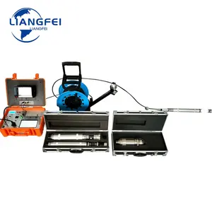 Borewell Underwater dual view bore scope camera with depth record/ bulk-storage memory / long life battery/electric winch