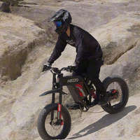 HEZZO D5 Trottinette à deux roues 60V 2000W Batterie au lithium étanche Mobilité électrique tout-terrain pour adultes Contrôle par application 70 km/h Max
