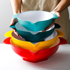 Grand bol à double anse / bol à soupe / bol commercial imitation porcelaine à bec pointu / bol pour hot pot épicé / bol pour poisson mariné / bol pour poisson bouilli - Product Image 2