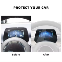 Aksesoris Interior mobil pelindung layar dasbor navigasi Film Tempered untuk Byd Atto 3 Yuan Plus