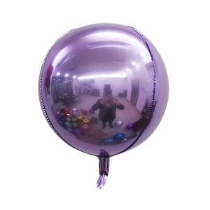 Nouveauté Décoration de fête de remise de diplôme, de Noël, d'Halloween, de la Saint-Valentin, de mariage, d'anniversaire, fournitures de décoration, ballon en mylar rond 4D - Product Image 2