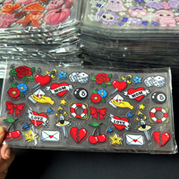 Pegatinas UV DTF al por mayor con diseño de mariposa para vasos de 16 oz, elásticas, duraderas, de tacto suave, lavables para tazas y termos.