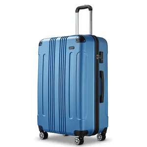 55 65 ו-75 ס""מ עמיד קשיח 4 גלגלים סיבוב 360 מעלות מזוודות נשיאה 3 חלקים ABS עגלת נסיעות מזוודת מזוודת סט מזוודה