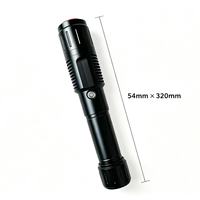 Lampe torche laser portable rechargeable bleue/verte à auto-nivellement avec batterie 32650 pour camping et usage extérieur