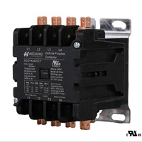 Contacteur à usage défini HCDP-3P certifié UL pour climatisation et réfrigération, 3P 25-90A 24/120/208-240/277/380/480V