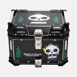 Coffre de moto en alliage d'aluminium étanche et renforcé Italika 45L pour véhicules électriques, boîte arrière personnalisable - Product Image 4