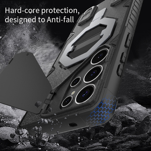 Funda Protectora Resistente para Teléfono Móvil con Anillo de Carga Inalámbrica <span class=keywords><strong>y</strong></span> Cubierta de Lente para <span class=keywords><strong>Samsung</strong></span> S25 Ultra, Nueva para 2026 - Product Image 4
