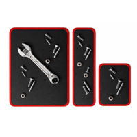 Tapis magnétique double face flexible résistant à l'huile avec aimants en néodyme pour pièces, organisateur de vis pour mécanicien automobile, garage et atelier