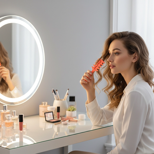 Brosse à cheveux démêlante professionnelle pour tous les types de cheveux, manche en paille de blé écologique, poils en nylon, brosse à cheveux ventilée - Product Image 1