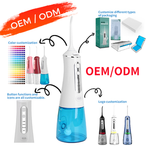 Portable Cordless 300ML USB Rechargeable Electric Water Flosser IPX7 Waterproof Plastic Material