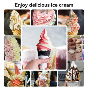 Máquinas de Helado Comerciales para Hacer Helado Suave de 1 o 3 Sabores, Tipo Crema, para Heladería - Product Image 6