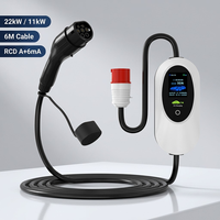 Chargeur EV portable, chargeur EVSE, type 2, station de recharge EV, chargeur intelligent pour véhicules électriques, fabricant OEM ODM, fournisseur