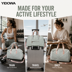 <span class=keywords><strong>Sac</strong></span> de sport personnalisé pour <span class=keywords><strong>femme</strong></span> avec compartiment à chaussures, imperméable, pour yoga, fitness, <span class=keywords><strong>voyage</strong></span>, <span class=keywords><strong>sac</strong></span> de sport OEM - Product Image 3
