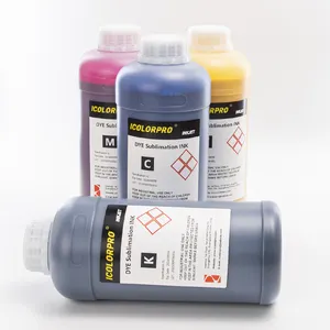 엡손 XP600 TX800 에 적합한 새로운 정통 iColorPro 염료 승화 잉크 4 색