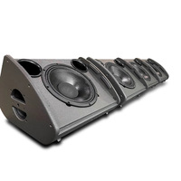 Moniteur de scène coaxial professionnel à 2 voies en néodyme, 12 pouces, double division de fréquence, pour retour de performance et écoute