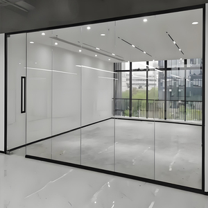 Système de cloison sans cadre moderne ultime avec isolation acoustique 42dB et résistance au feu pour bureau, hôtel, cuisine et usage extérieur - Product Image 3