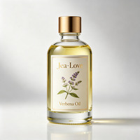 Huile essentielle de verbena, vente en gros directe d'usine, OEM ODM pour les produits de soin de la peau, les bougies et les articles d'aromathérapie