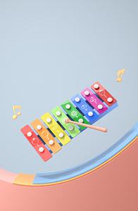 Xilofone Educacional com Teclas Instrumento Musical de Percussão Brinquedos para Crianças de 2 a 4 Anos Pré-escola Jardim de Infância Ferramenta de Aprendizagem Divertida em ABS - Product Image 3