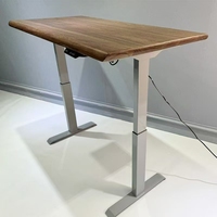 2024 cadre de bureau réglable en hauteur à double moteur ergonomique en gros base de table électrique à colonne de levage rectangulaire à 2 étages, Allemagne