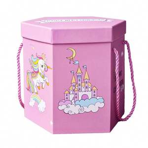 Hexagonal Gift Box 114-Piece Exquisite Painting <b>Kit</b> with Watercolor & <b>Acrylic</b> Art Markers Brush Set - Product Image 5