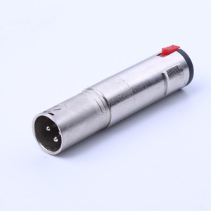 Conector XLR de 3 Pines, Conector de Panel de 6 mm de Diámetro, Adaptador de Audio y Video - Product Image 1