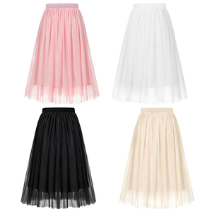 Faldas Largas de Tul <span class=keywords><strong>para</strong></span> <span class=keywords><strong>Niñas</strong></span> al por Mayor, Faldas Personalizadas <span class=keywords><strong>con</strong></span> Cintura Elástica Multicolor, Faldas <span class=keywords><strong>para</strong></span> <span class=keywords><strong>Niñas</strong></span> en Oferta, Uso Diario de Verano - Product Image 1