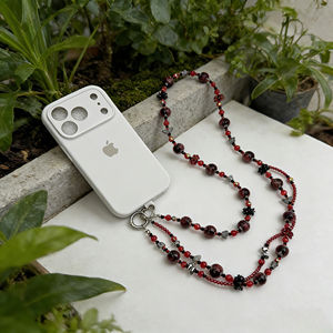 Lampe de nuit détachable en résine de haute qualité, design original, luxe, tressée, <span class=keywords><strong>perle</strong></span>, téléphone portable, longue chaîne, style bandoulière, portable - Product Image 2