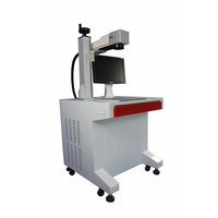 Machine de marquage laser à fibre SUKE 30W/100W/50W, gravure laser profonde 3D sur métal/aluminium avec prise en charge DXF/PLT, refroidissement par eau