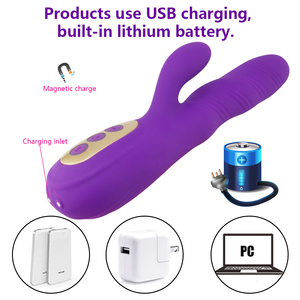 Juguete Sexual para Adultos Twist, Vibrador de Clítoris Recargable por USB, Color Morado, Vibrador de Estimulación para Adultos - Product Image 2